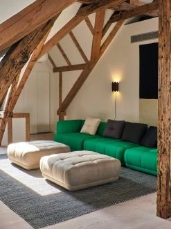 Hay Quilton Modular Sofa -Hay Outlet Store W 3 Days of Design 2021 Quilton Sofa Quilton Ottoman Quilton Cushion Moire Kelim