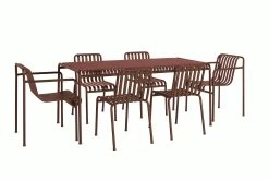 Hay Palissade Dining Set, 4 Side Chairs & 2 Dining Armchairs