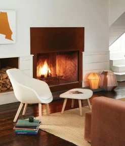 Hay About A Lounge 82 Soft Armchair, Low Back -Hay Outlet Store W HAY 2514609 100153810 cream oak v1 001 1