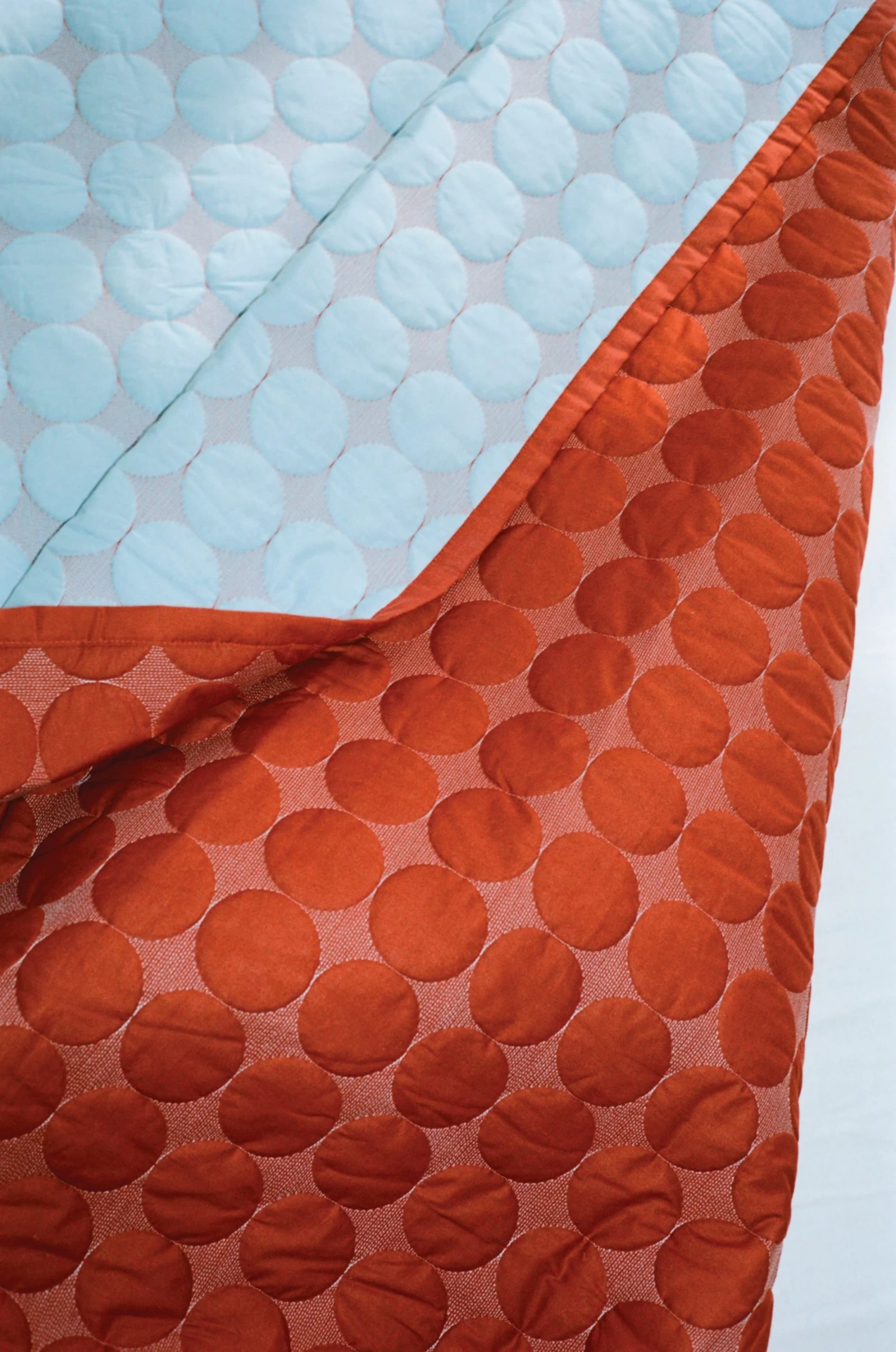 Hay Mega Dot Reversible Cotton Blanket 2 Hay Mega Dot Reversible Cotton Blanket - Image 2