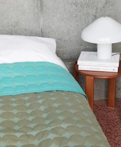 Hay Mega Dot Reversible Cotton Blanket 14 Hay Mega Dot Reversible Cotton Blanket -Hay Outlet Store W HAY 2515021 100346360 olive green v1