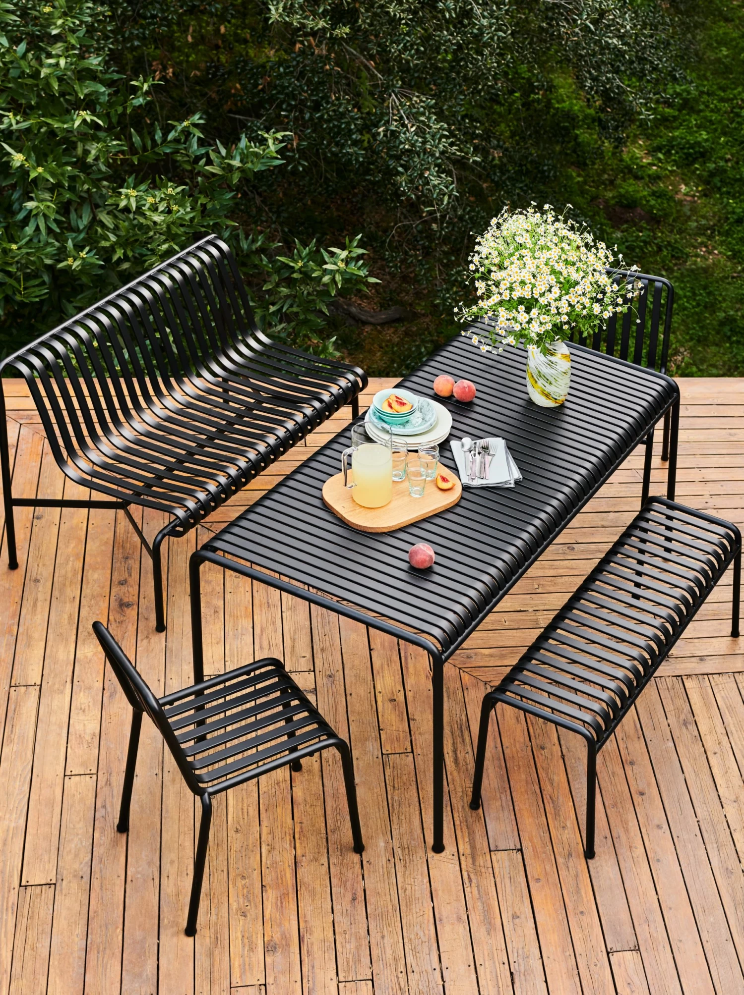 Hay Palissade Dining Set, 4 Chairs 6 Hay Palissade Dining Set, 4 Chairs - Image 6