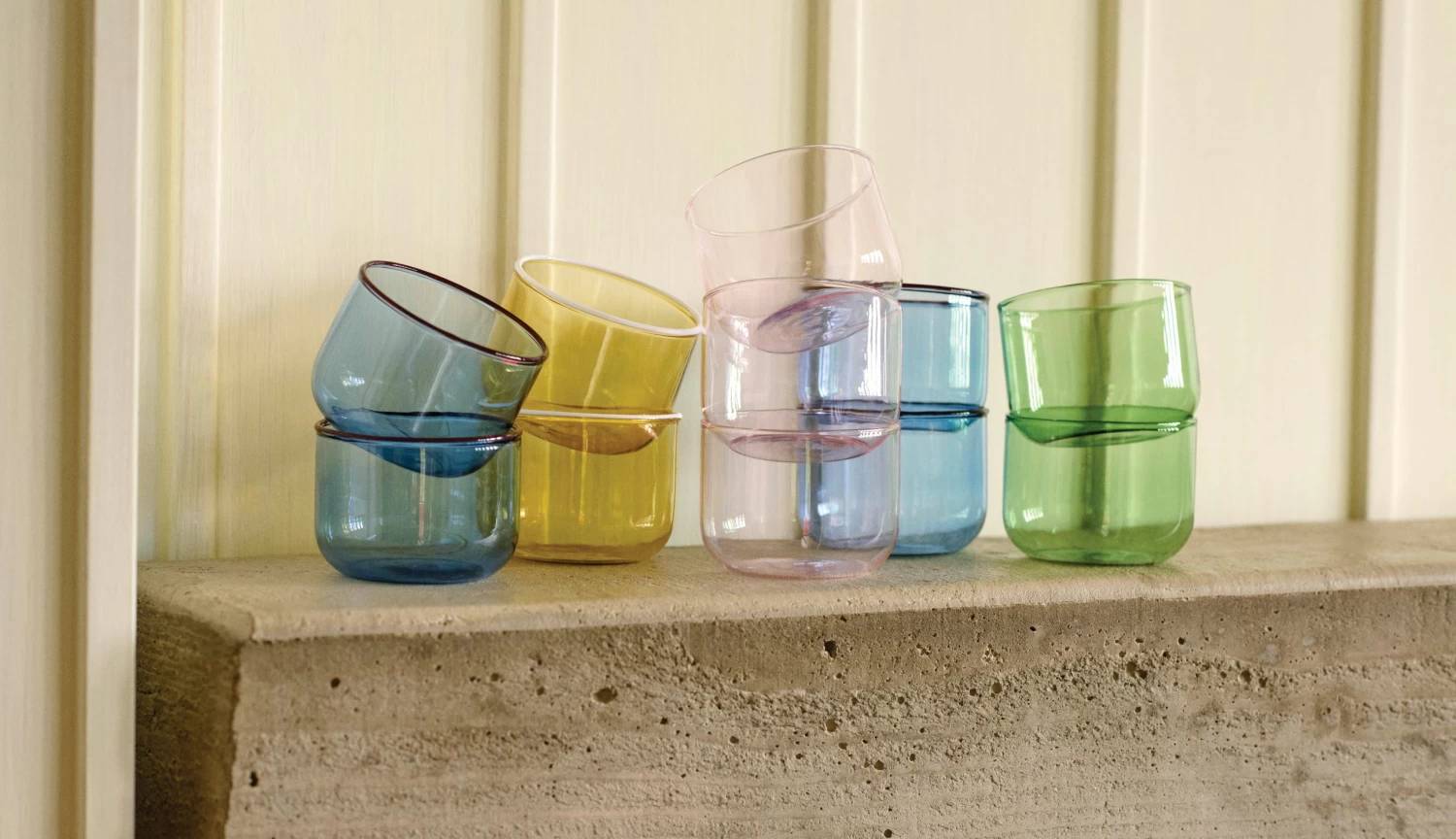 Hay Tint Glasses, Set Of 2 5 Hay Tint Glasses, Set Of 2 - Image 5