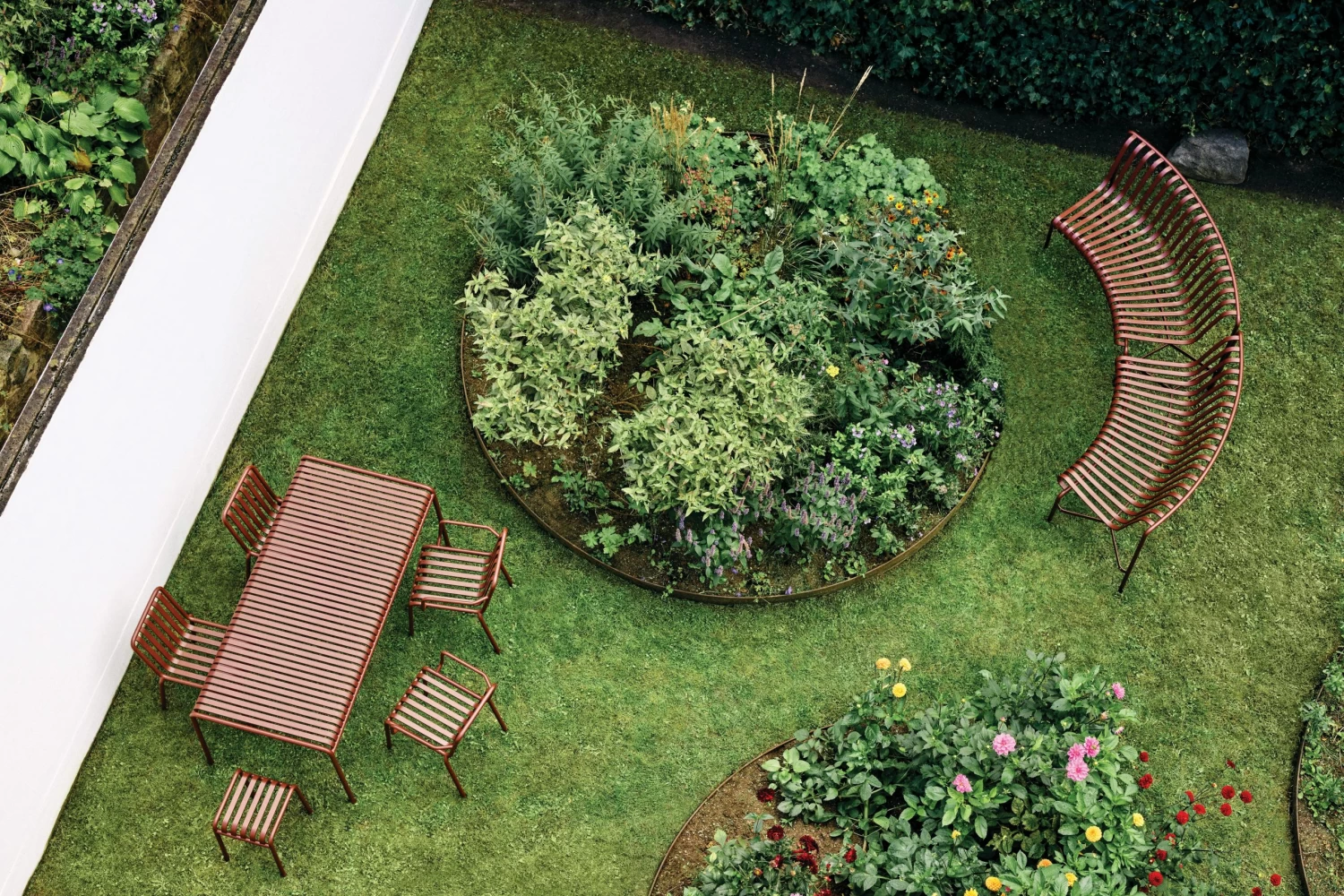 Hay Palissade Dining Set, 4 Chairs 2 Hay Palissade Dining Set, 4 Chairs - Image 2