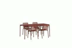 Hay Palissade Dining Set, 4 Armchairs