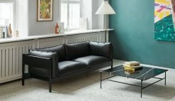 Hay Arbour 2-Seat Sofa 12 Hay Arbour 2-Seat Sofa -Hay Outlet Store W HAY 2517726 100191460 black black stained beech v1 001 1