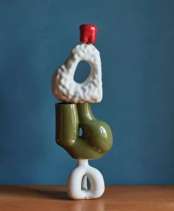 Hay W&S Chubby Vase -Hay Outlet Store W HAY 2517774 100163382 olive green v1 001