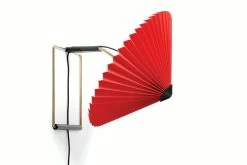 Hay Matin Wall Sconce -Hay Outlet Store W HAY 2533607 100236035 bright red a