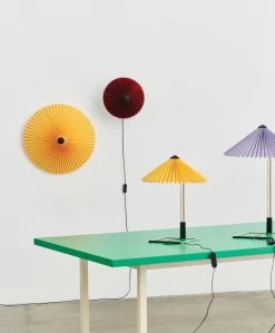 Hay Matin Wall Sconce -Hay Outlet Store W HAY 2533607 100236040 yellow v2 001