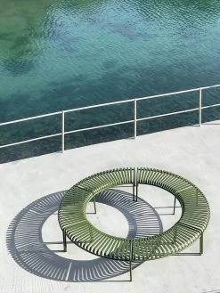 Hay Palissade Park Bench 9 Hay Palissade Park Bench -Hay Outlet Store W HAY 2534617 100254855 olive v2 01