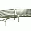 Hay Palissade Park Dining Bench