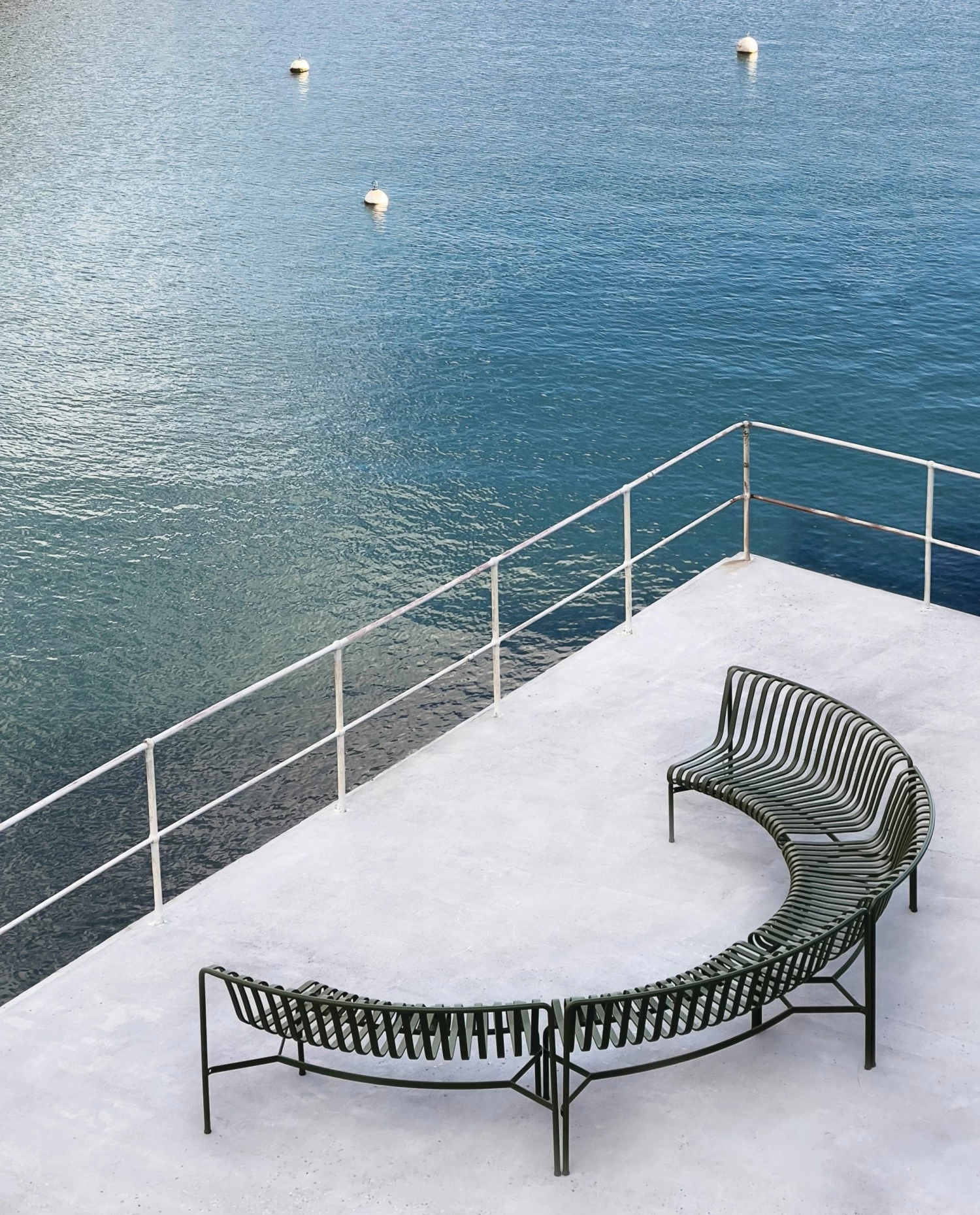 Hay Palissade Park Dining Bench 8 Hay Palissade Park Dining Bench - Image 8