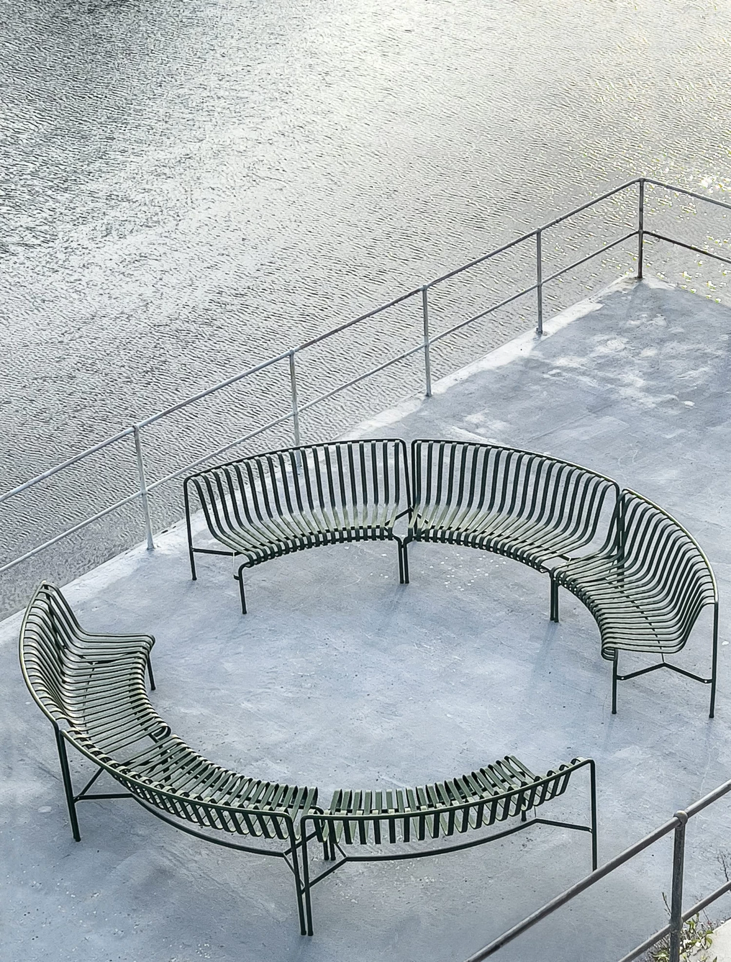 Hay Palissade Park Dining Bench 7 Hay Palissade Park Dining Bench - Image 7