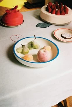 Hay Sobremesa Serving Bowl -Hay Outlet Store W HAY 2545576 100332944 white blue v1