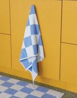 Hay Check Bath Mat 13 Hay Check Bath Mat -Hay Outlet Store W HAY 2547904 100342738 sky blue v2