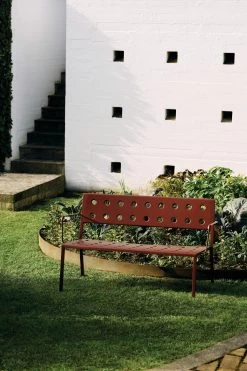 Hay Balcony Lounge Bench 12 Hay Balcony Lounge Bench -Hay Outlet Store W HAY 2554429 100374713 iron red v1