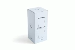 Hay Rim Glass - Set Of 2 -Hay Outlet Store W HAY 2554734 100376609 clear black a2