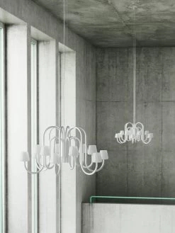 Hay Apollo Chandelier 18 Hay Apollo Chandelier -Hay Outlet Store W HAY 2562142 100416673 aluminum white 12 v1 001